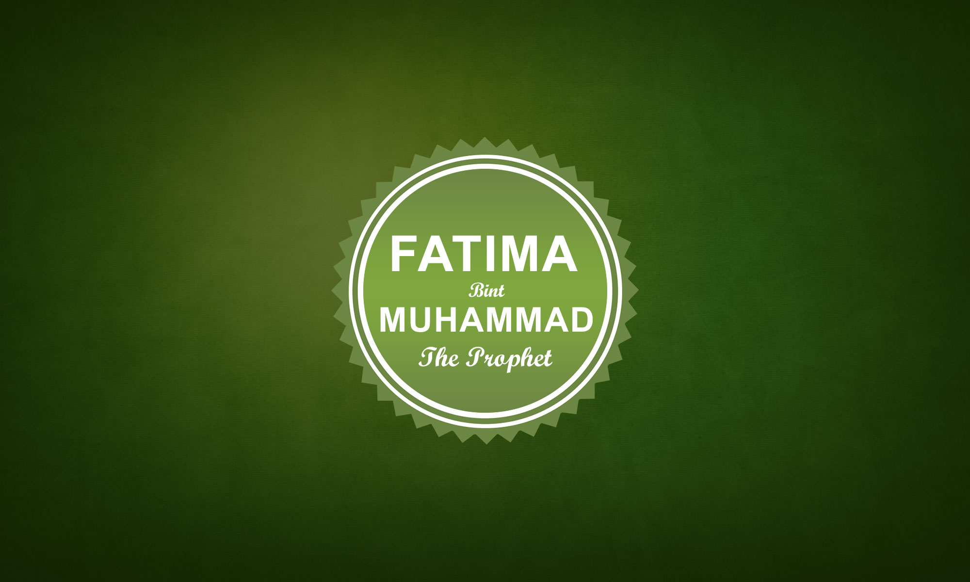 Fatima al-Zahra Daughter of the Prophet
