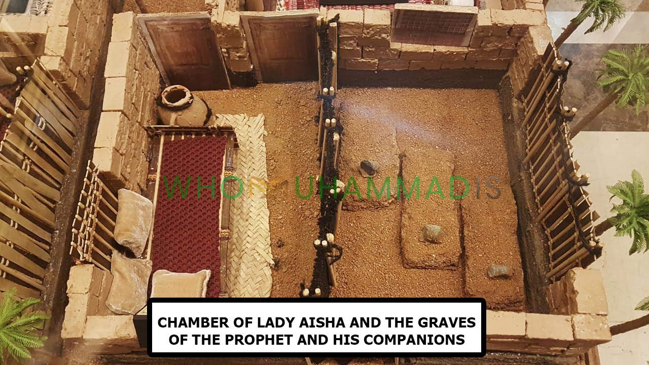 Chamber of Lady Aisha and the Graves of the Prophet and His Companions - Who Muhammad Is